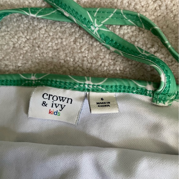 Crown and Ivy kids swim suit. Size 6. Smoke free home. - Picture 2 of 2